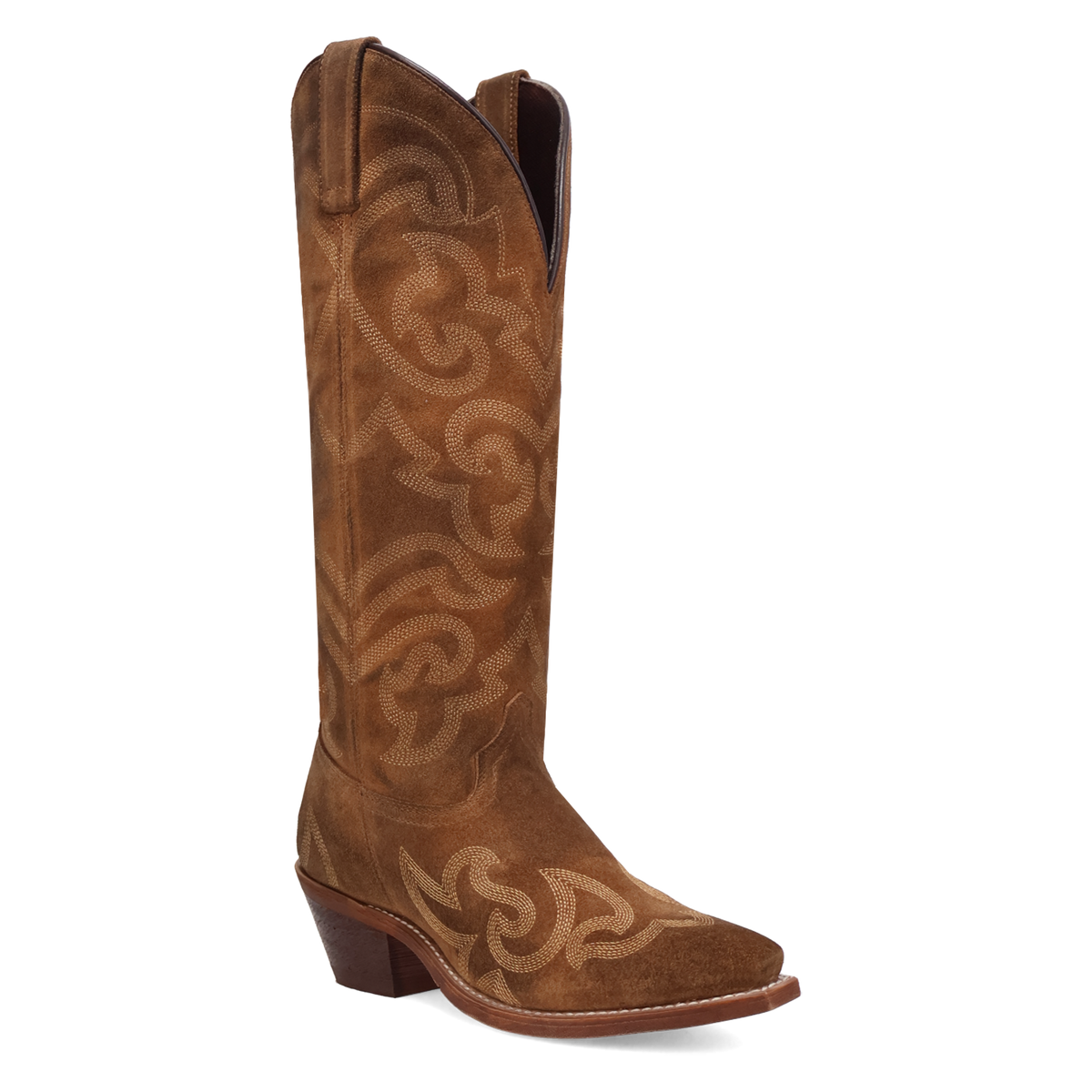 Laredo Sierra Rose - Women's Suede Leather Cowgirl Boots