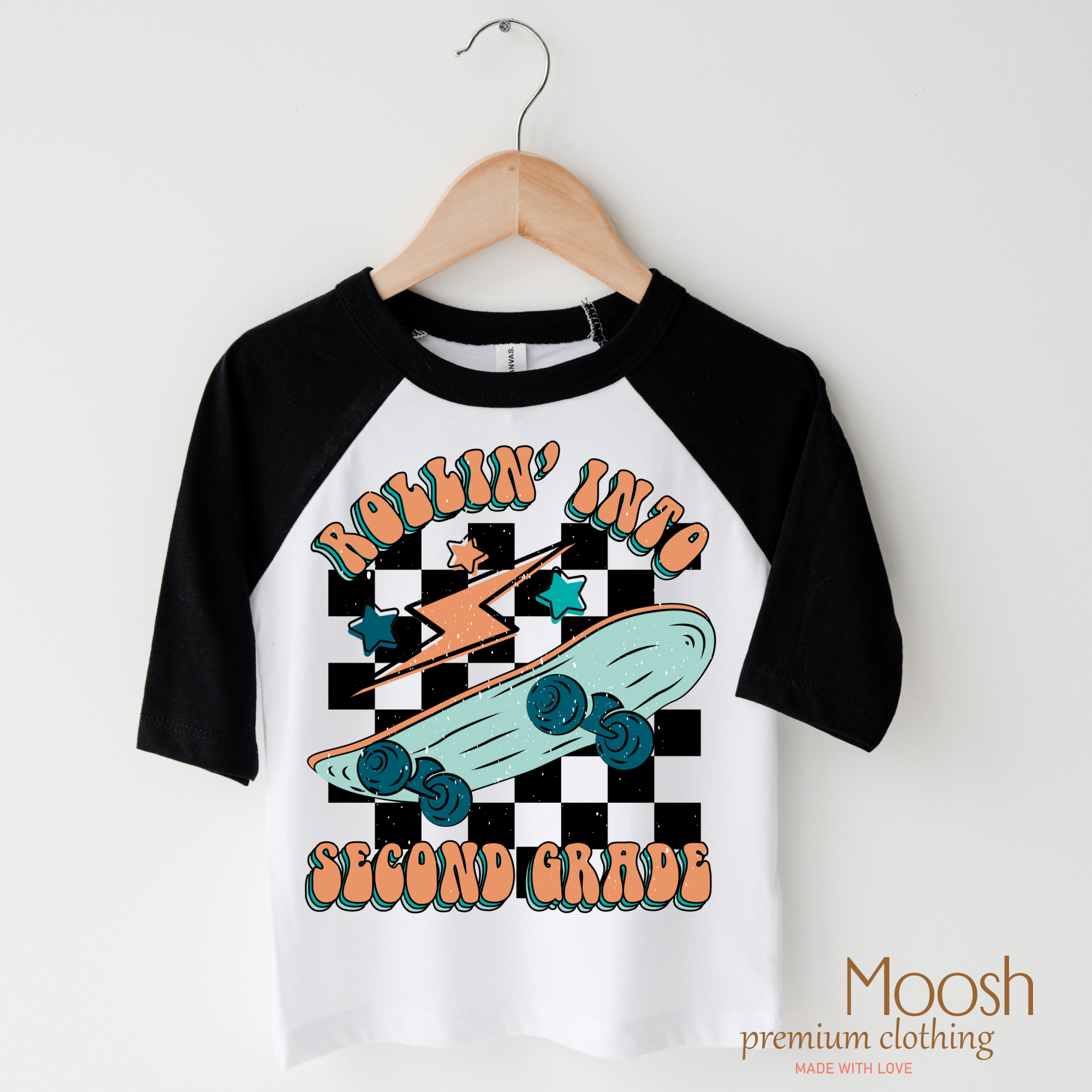 Rollin' Into 2nd Back To School Shirt - School Shirt