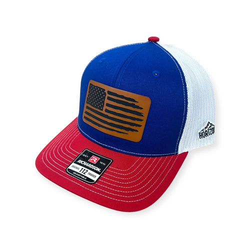 American Flag Patch Hat - Richardson 112
