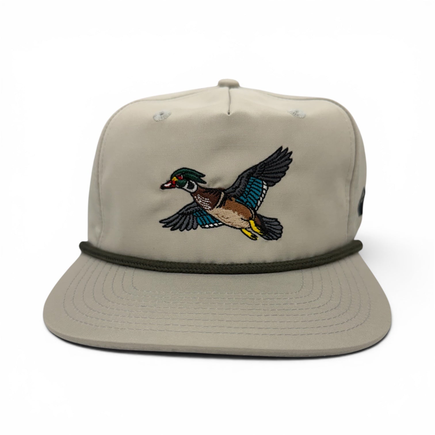 Wood Duck Hat - Vintage Rope Snapback