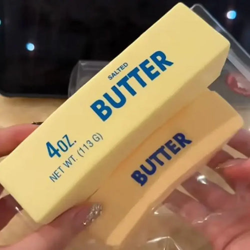 Antistress Butter Stick Squishy | Slow Rising Cheese Stick Prank Toy