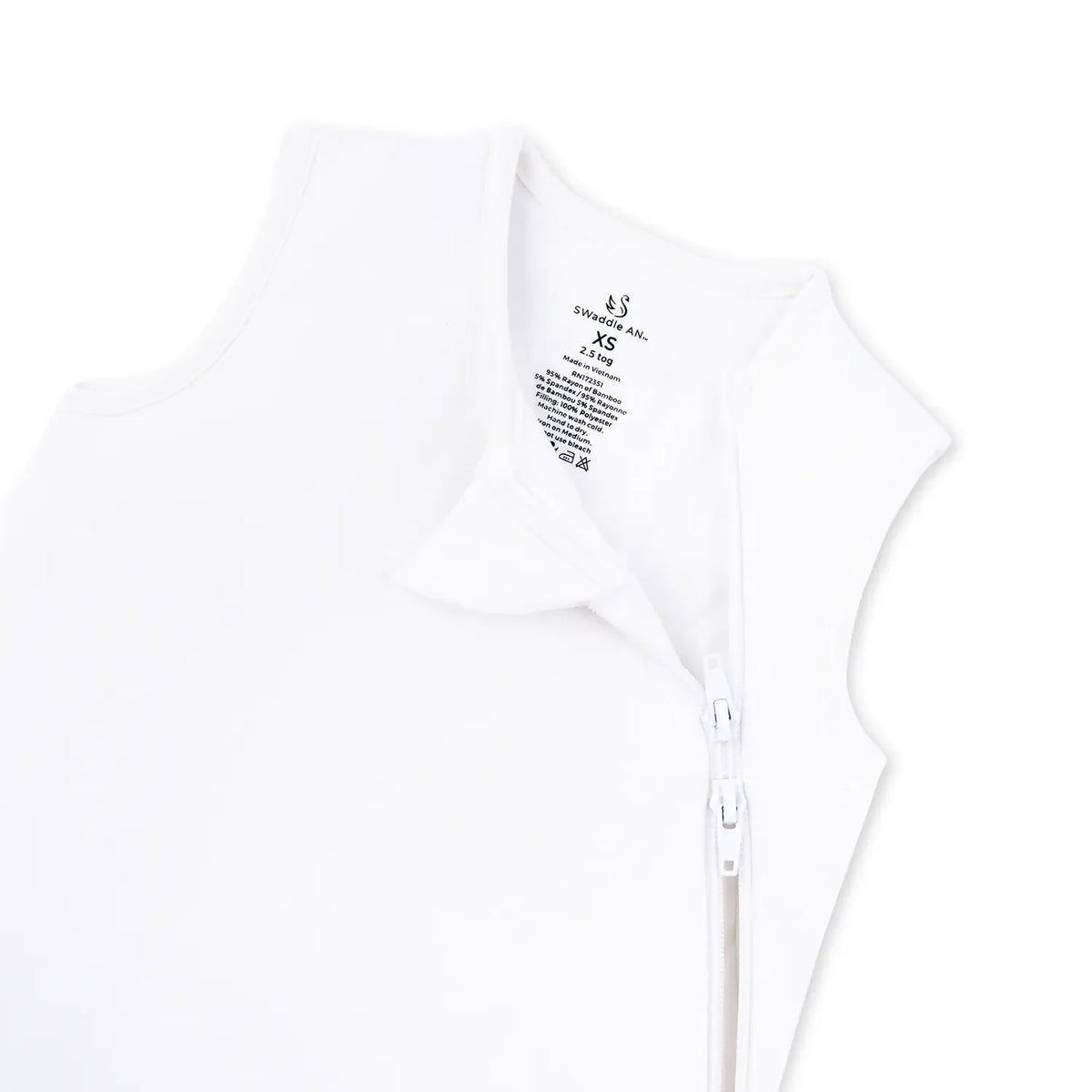 Bamboo Sleep Sack 2.5 TOG in White