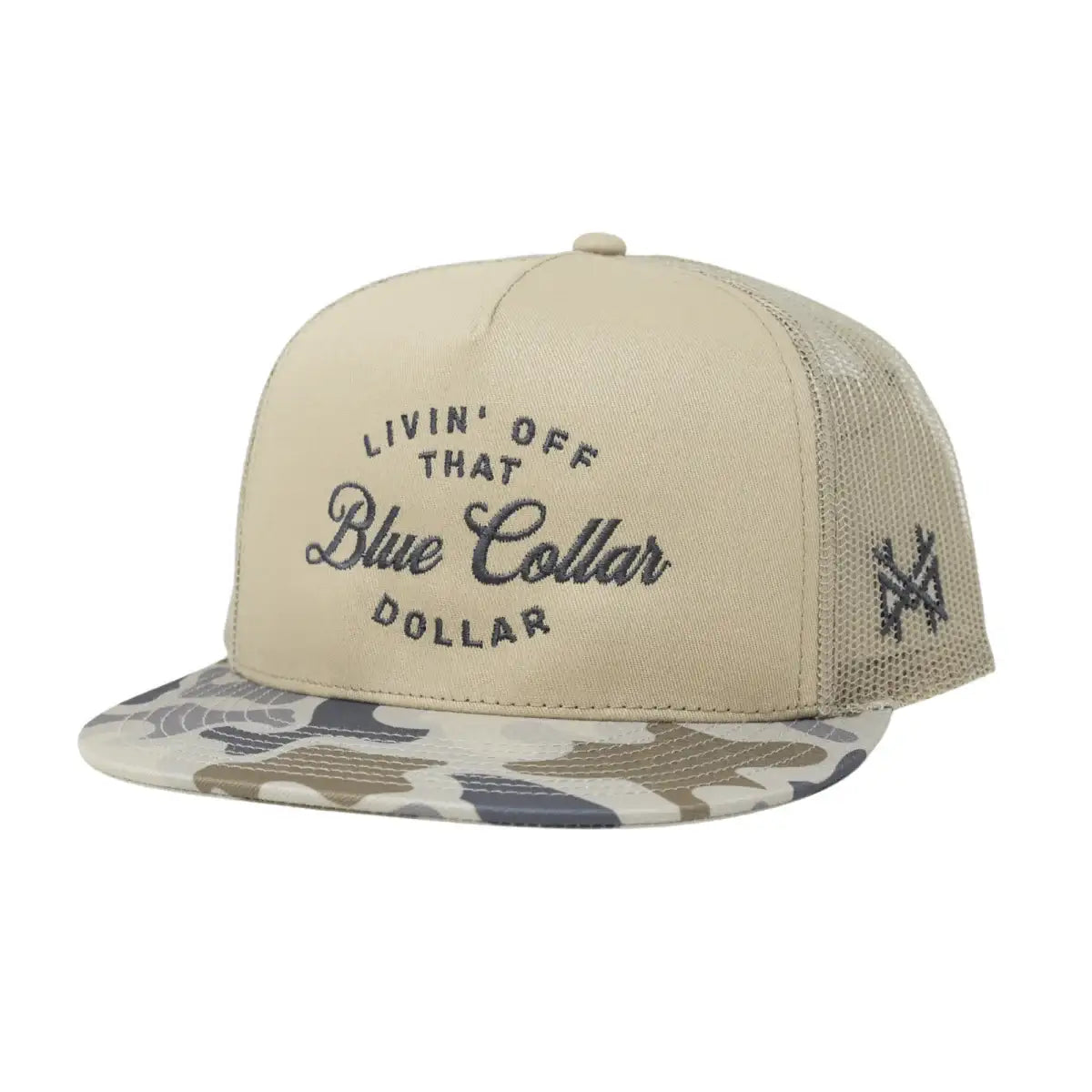 Blue Collar Dollar Snapback Hat