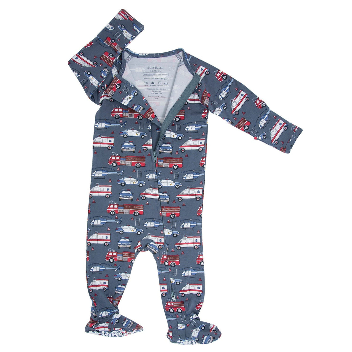 Ironman Zipper Footie