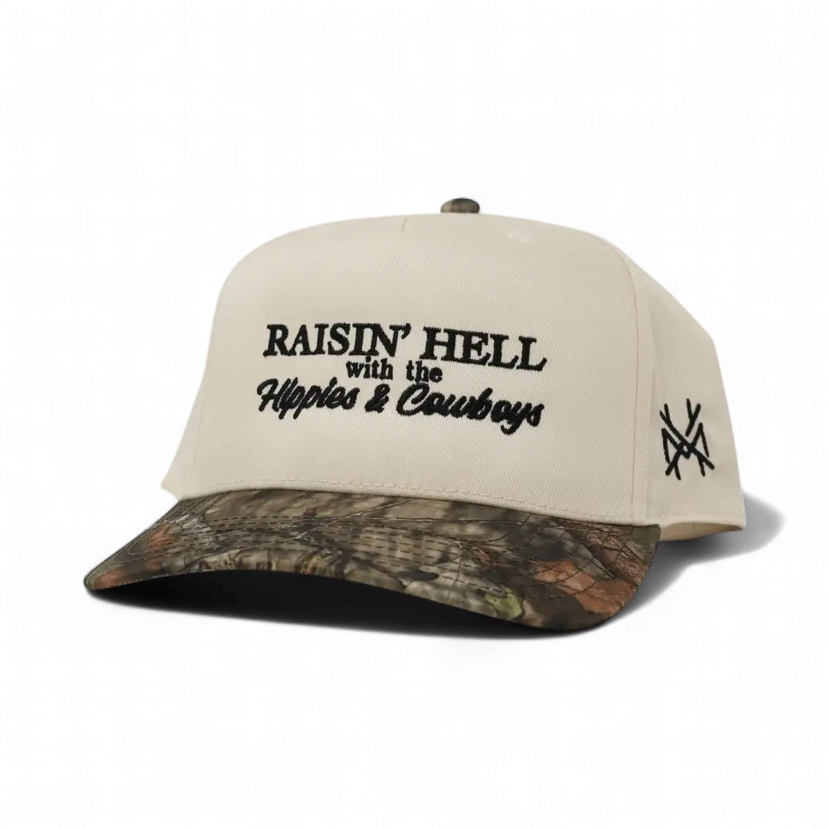 Raising Hell with the Hippies and Cowboys Snapback Hat