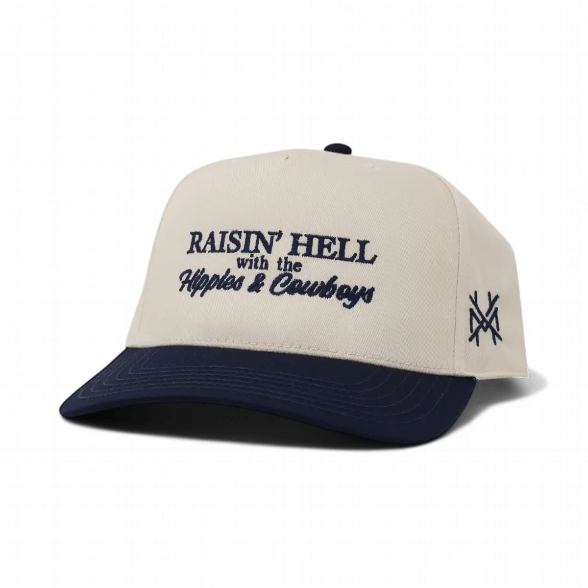 Raising Hell with the Hippies and Cowboys Snapback Hat