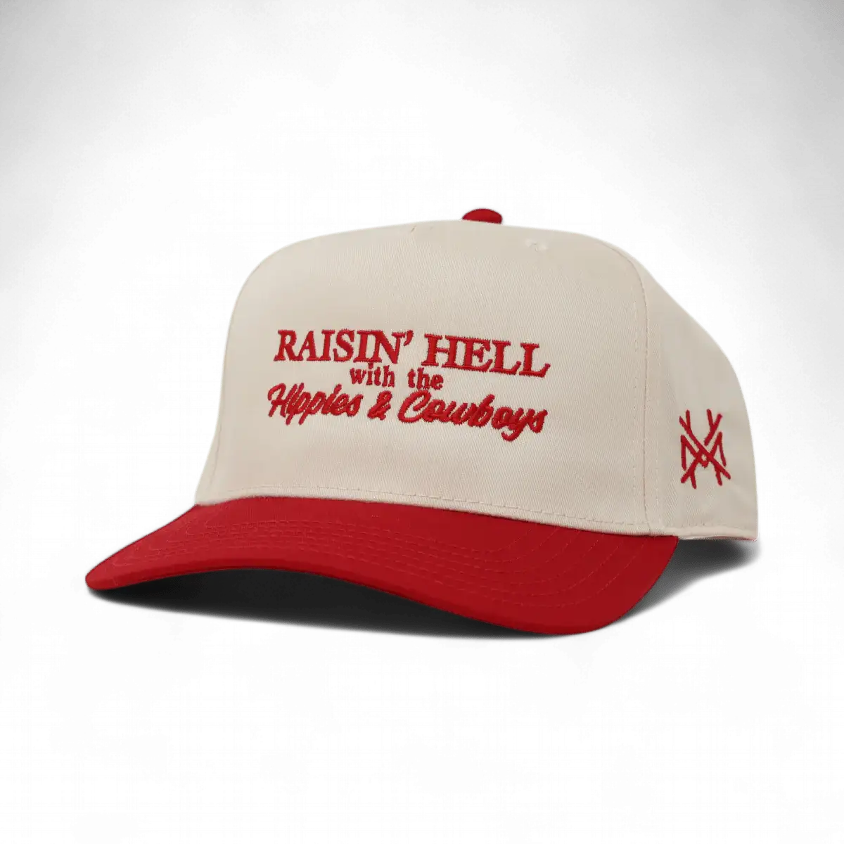 Raising Hell with the Hippies and Cowboys Snapback Hat