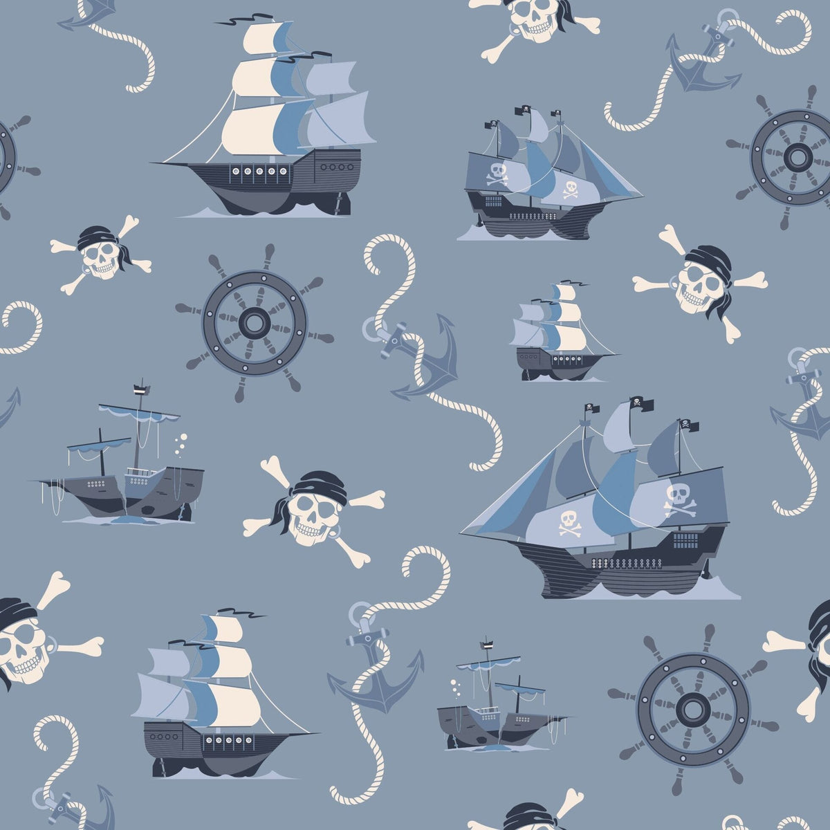 Pirate Ships Tank Romper